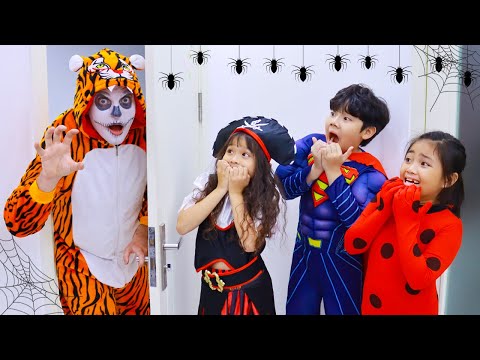 Funny Halloween Challenges for kids by Kidsplay