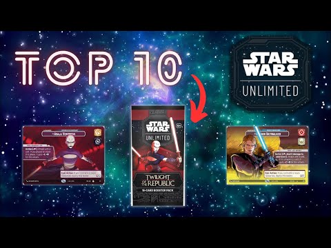 The 10 Most Expensive Twilight of the Republic Cards ⭐️ #top10 #starwars #starwarsunlimited