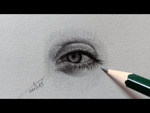 How to Draw Realistic Eyes Step by Step with Pencil: Easy Eye Drawing and Shading Techniques