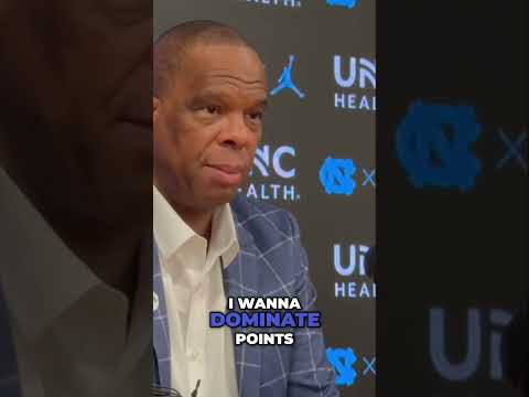 UNC Basketball Coach Hubert Davis Wants to Dominate the Paint