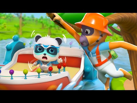 Repairman Gibbon +More | Super Rescue Team | Best Kids Cartoons | BabyBus TV