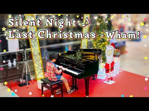 10-Year-Old's Beautiful Arrangements of 'Silent Night' and 'Last Christmas'.