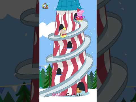 Peppa Pig Goes on Helter Skelter - Peppa Pig World Adventures Gameplay #shorts