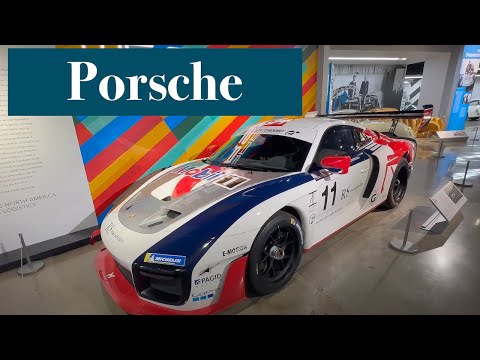 Porsche  Automobile Car Show at the Peterson Museum Los Angeles.