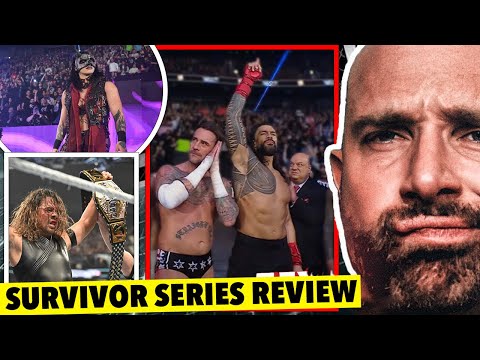 My Honest Reaction To WWE Survivor Series 2024 (REVIEW)