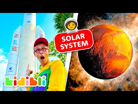 Solar System Compilation for Children | Educational STEM Videos For Kids | Kidibli