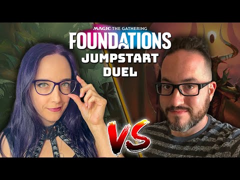 Jumpstart Draft Duel | Angela vs Chaos Cultist | Magic the Gathering Foundations