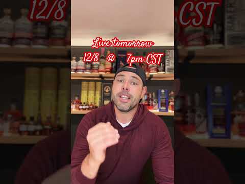 Live 12/8 @ 7pm CST #bourbonhaul #bourbon #live #livestream #whisky #reviews #kentucky