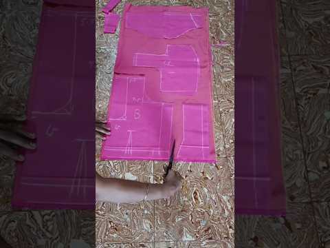 Lining blouse Cutting #fashion #blousedesign #shortsviral #blouse