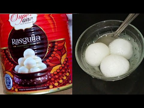 Rasgulla sweet | Rasgulla | Rasgulla tin opening and serving | Indian sweets | sweets