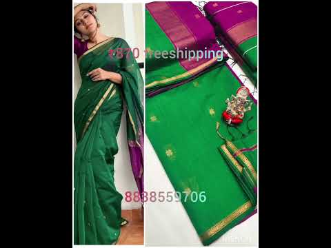 Maheswari silk cotton#silkmaterial #silkcottonsarees