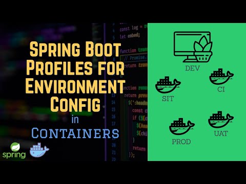 Spring Profiles for Environment Config in Docker Containers - Micro-services Part 10