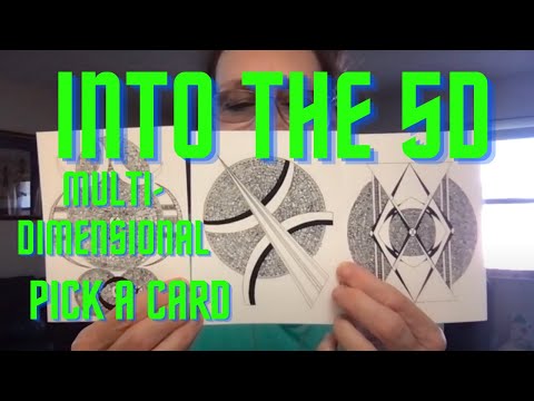 INTO THE 5D WITH GATE KEY MULTIDIMENSIONAL PICK A CARD