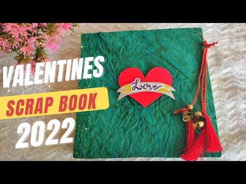 valentine scrap book || handy mandy || scrap book