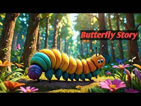 “Watch a Caterpillar Turn into a Beautiful Butterfly  |#kids #science #whatif #learnfun #phonicsfun