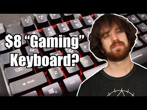 How Bad Is An $8 "Gaming Keyboard" The Rii RK100