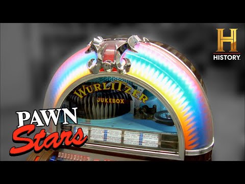 Pawn Stars: INTENSE Negotiation for Old-Fashioned Jukebox (Season 4)