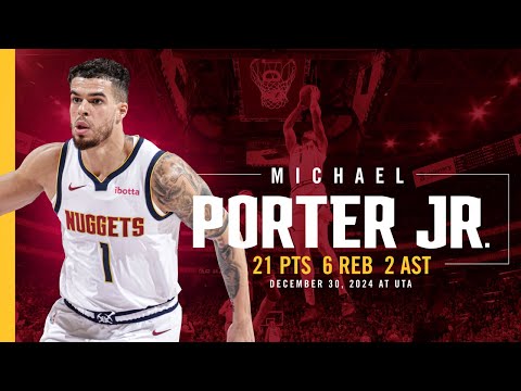 Michael Porter Jr. Full Game Highlights vs. Jazz 📺 | 12/30/24