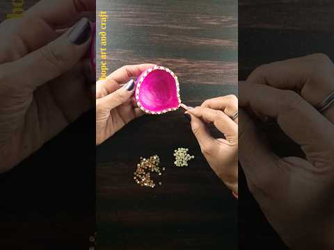 diya decoration ideas 🪔|| diya decoration #short #diwali #diy #diyadecoration #diya #craft #handmade