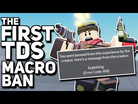 The First Roblox TDS Macro Ban Happened.