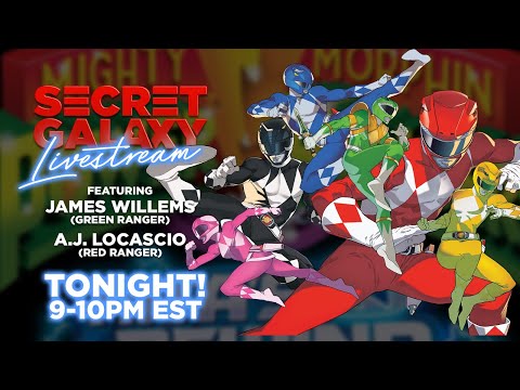 Special guests A.J. LoCascio and James Willems from "MMPR Rita's Rewind"