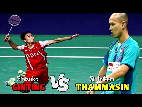 Anthoni Sinisuka Ginting [ INA ] Vs. Sitthikom Thammasin [ THA ] #badminton #sports #shorts #bwf