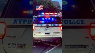 NYPD police car responding with Rumbler 🚔🇺🇸