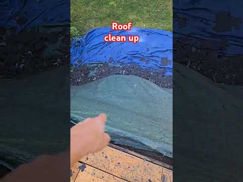 Roofing clean up, the easy way!