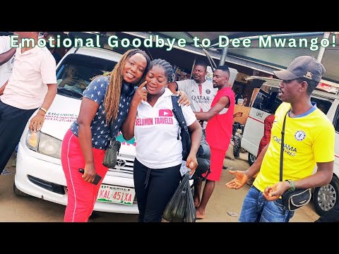 Emotional Goodbye to Dee Mwango in Nigeria / I CRIED