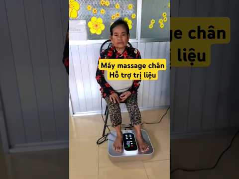 Máy Massage Chân THZ BIO hỗ trợ người cao tuổi về tê bì chân tay