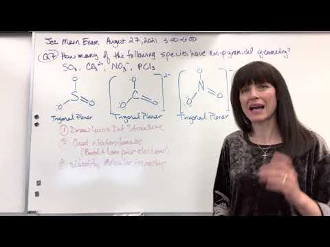 Valence Shell Electron Pair Repulsion and Molecular Geometry Jee August 27, 2021