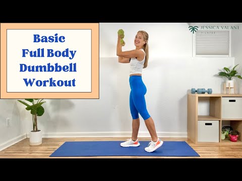 Full Body Dumbbell Workout - For Beginners!