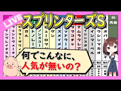 【今年は荒れそう】スプリンターズS2024の予想LIVE