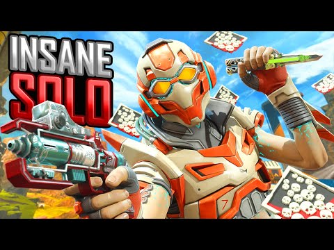 INSANE Octane SOLO 27 KILLS and 5K Damage Apex Legends Gameplay