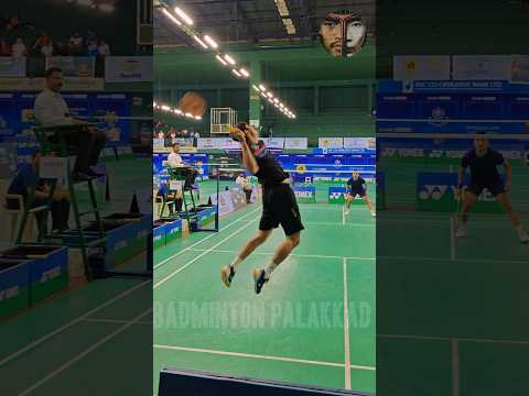 Priyanshu Rajawat's Winning Smash Against Sen😱😱💥🔥#badminton #badmintonsmash #lakshyasen #shorts