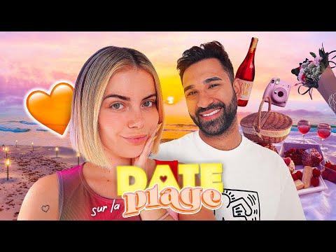 J'organise notre PREMIER date à la plage ! (sunset, surprise & love)