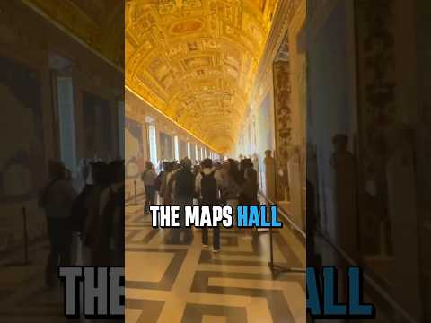 Most beautiful place in the Vatican - but you’ll only have a few minutes to see it! #Vatican #Italy