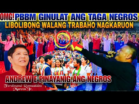 OMG! HINDI ITO INA ASAHAN NI PBBM SA NEGROS OCCIDENTAL LIBO LIBONG SUPPORTERS INA BANGAN SILA!