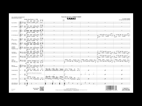 Tank! by Yoko Kanno/arranged by Paul Murtha