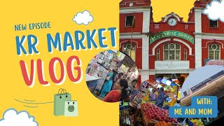 KR Market | Raja Market | @sahanavlogs4142 @SaanaVlogs-1111 #krmarket #bangalore