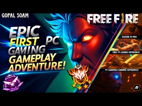 "First PC Gameplay: My Epic Gaming Debut!"