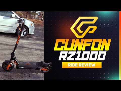 New AFFORDABLE DUAL-Motor E-Scooter | CUNFON RZ1000 Review & Ride