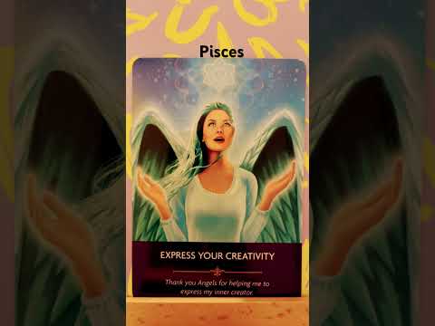 Pisces / You are being encouraged to tap into your gifts #angelcards #pisces