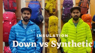 Down V/S Synthetic Jackets || What's Best For Trekking || How TO  Choose A Winter Jacket