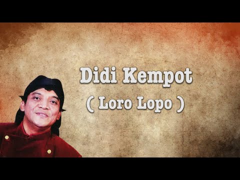 Didi Kempot - Loro Lopo ( Official Lyric Video )