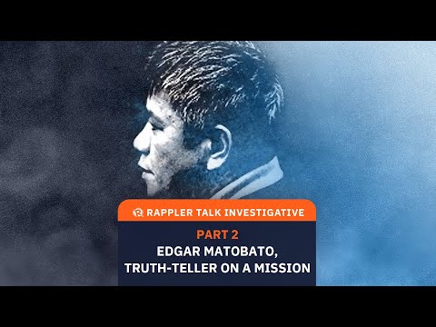 Rappler Talk Investigative, Part 2: Edgar Matobato, truth-teller on a mission