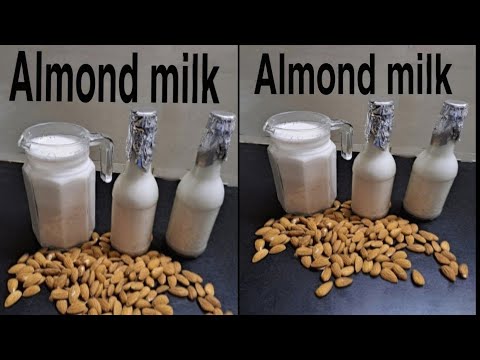 How to make Almond Milk | Homemade Almond Milk | Easy Recipe