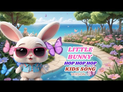 Little Bunny Hop Hop Hop Kids Song | New Version | Polo Pal Rhymes #kidssongs #nurseryrhymes