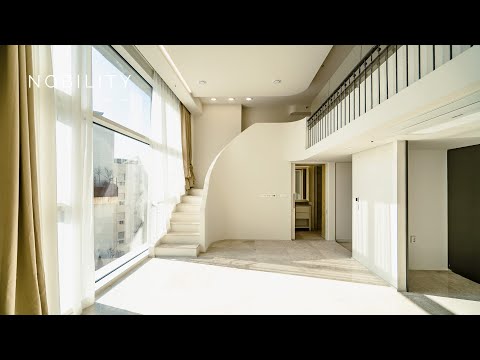 where TWICE lives European sensibility style duplex penthouse Theuraum