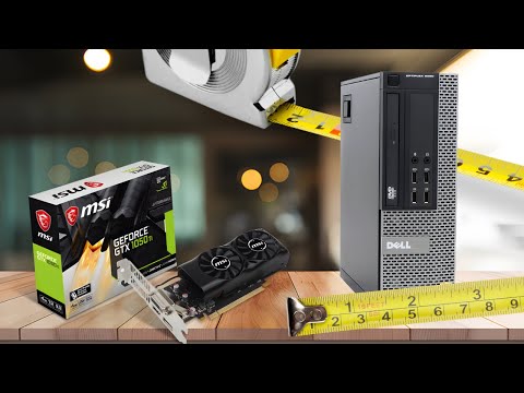 Installing an MSI GTX 1050 ti low profile in a Dell Optiplex 9020 SFF for gaming